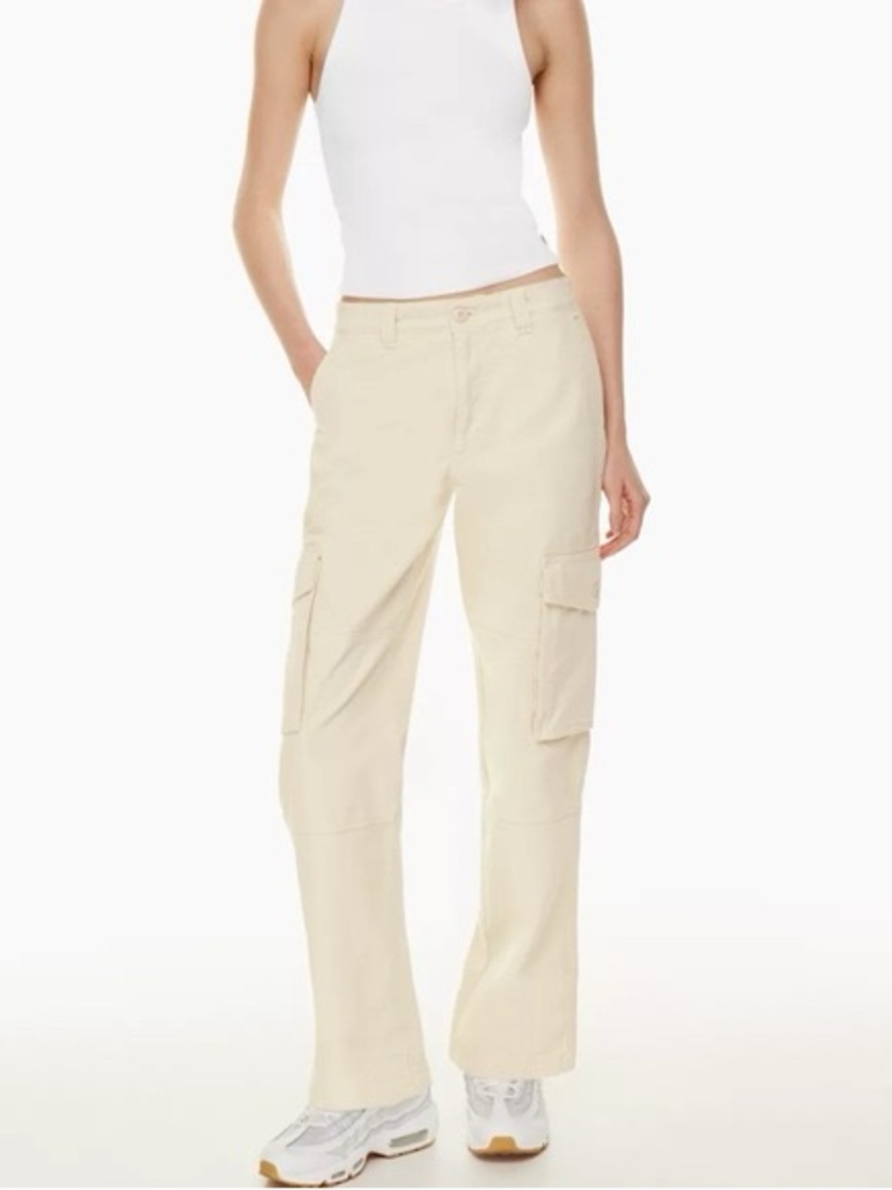 TNA Aritzia Cargo Pants - Wide Leg - Size 4